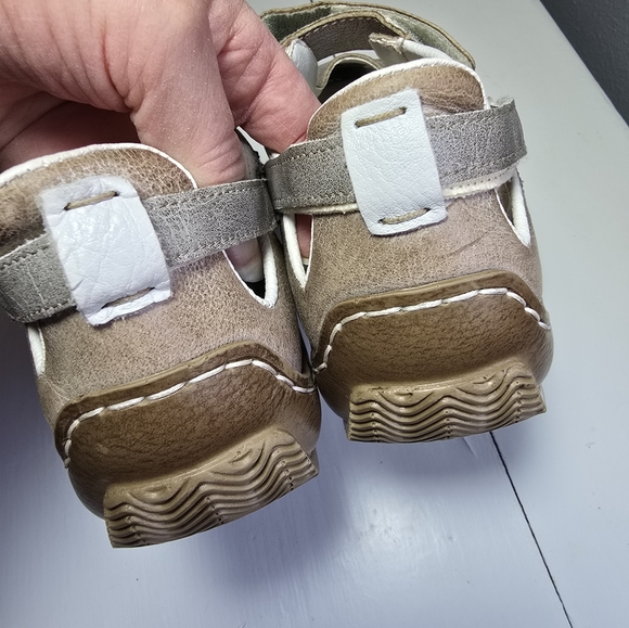 RIEKER Women's Celia Stone Beige Antistress Shoes Excellent condition Size 37 - Picture 6 of 12